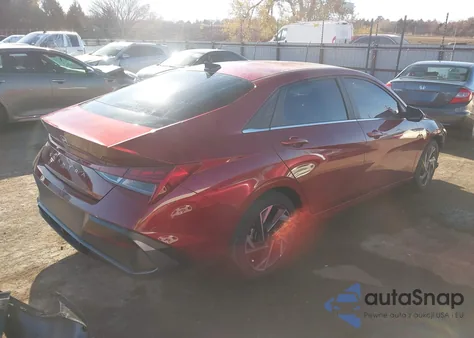 2024 Hyundai Elantra Sel from USA, damaged, VIN KMHLS4DG7RU745710